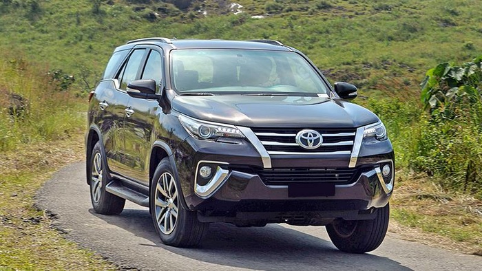 hyundaibienhoavn.com - Top 10 mẫu xe bán chạy tháng 12/2019: Toyota Fortuner: Doanh số 1.541 chiếc